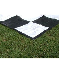 3m x 3m PVC Giant Portable Chess and Checkers Mat